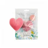 Lady green Konjac Sponge für das Gesicht Rose