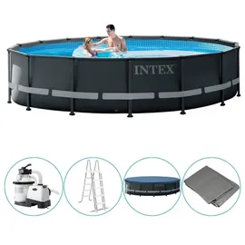 Intex Ultra XTR Frame Pool Set 488 x 122 cm inkl. Sandfilteranlage 26326GN