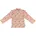 Langarm Schwimmshirt für Mädchen mit Blumen-Print UV-Schutz 50 Shirt mit Frontreißverschluss Stehkragen Kinnschutz Kinder Bademode Farbe Ecru Größe 92 92