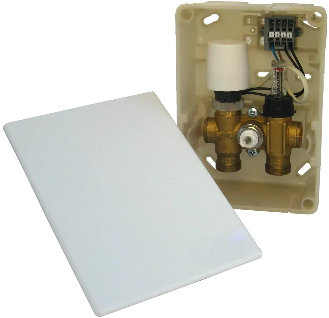 HoWaTech E-Regelbox | elektrische Rücklauftemperaturbegrenzung für Warmwasser
