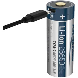 ANSMANN Akku mit Ladegerät 26650 3.6 V