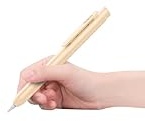 MoKo Hülle Kompatibel mit Apple Pencil 1. Generation, Retractable Ausziehbare Schutzhülle mit Apple Pencil Hülle, Stifthalter mit Stabilem Clip, rutschfeste Einfarbige Stifthülle, Beige