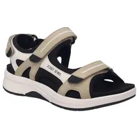 Josef Seibel Estelle 02,Weite G (Normal),Wechselfußbett,Klettverschluss,Sommerschuhe,Strandschuhe,beige-Multi,40 EU - 40