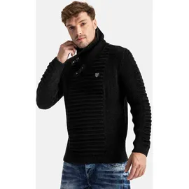 Cipo & Baxx Kapuzenpullover Schwarz XL