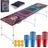 Tectake Bierpongtisch 61 cm x 240 cm x 71 cm Bunt