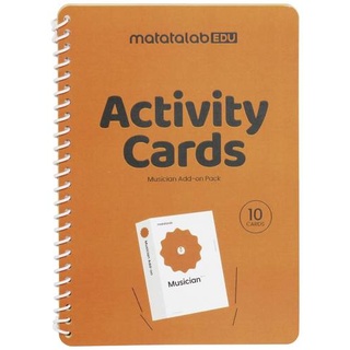 MatataLab 401500019 Activity Cards Musik Baubuch