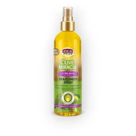 African Pride Olive Miracle Braid Sheen Spray Extra Shine 355 ml