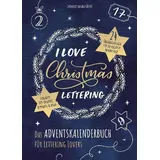LINGEN I Love Christmas Lettering Adventskalenderbuch