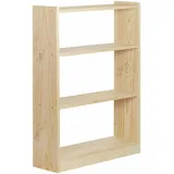 Astigarraga Bücherregal 120,7 x 79,6 x 25 cm Beige