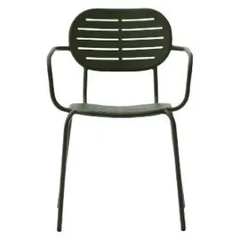 Kave Home Brai Gartenstuhl 56 x 60,5 x 81 cm grün 4 St.