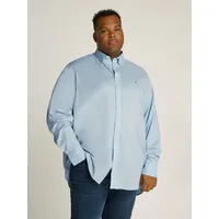 Tommy Hilfiger Big & Tall Tommy Hilfiger Herren Hemd Regular Fit, Blau Calm Blue, 5XL