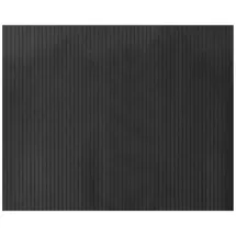 vidaXL Teppich, Rechteckig Grau 80x100 cm Bambus