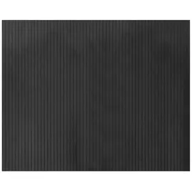 vidaXL Teppich, Rechteckig Grau 80x100 cm Bambus