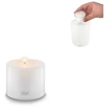 Qult Farluce Trend Teelicht 8 cm weiß