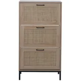 MCW MCW-N92 63 x 126 x 24 cm 3 Fächer Eiche-Optik
