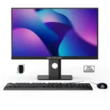 23,8-Zoll-All-in-One-Desktop-Computer mit Core i7-4785T All-in-One-Computer, 8 GB RAM, 512 GB SSD, unterstützt Dualband-WLAN, Blutooth 4.2, kabelgebundene Maus und Tastatur, Schwarz (kein Touchscreen)