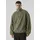 URBAN CLASSICS Oversized Teddy Halbzippullover Pale Green 4XL