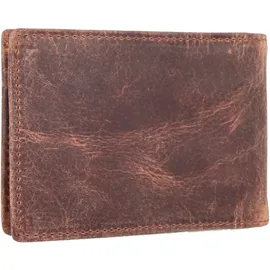 GREENLAND Montana Herren Geldbörse RFID Leder braun