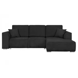 OTTO home Ecksofa OTTO HOME "BEATRICE optionale Schlafsofa mit Bettkasten, B/T/H: 265/170/86 cm", grau (anthrazit), B:265cm H:86cm T:170cm, 100% Polyester, Sofas, Ecksofa, L-Form, wahlweise auch mit Bettfunktion und Bettkasten