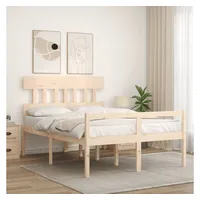 vidaXL Seniorenbett 120 x 200 cm beige