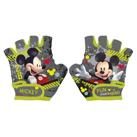 Seven Fahrradhandschuhe Mickey grau|gelb S/M