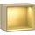 Villeroy & Boch V&B Regalmodul Wandbeleuchtung Finion 41,8x35,6x27cm, Reg gol Matt, Oak Veneer