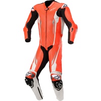 Alpinestars Racing Absolute Tech-Air, Lederkombi 1tlg. - Rot/Weiß/Schwarz - 48