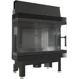 Kamineinsatz kratki BLANKA 11 kW dreiseitig verglast 3 Scheiben Heizeinsatz