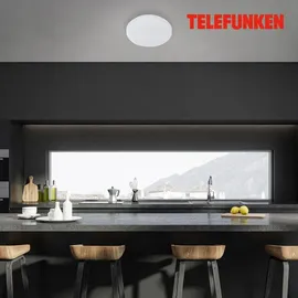 Telefunken LED Deckenleuchte 1 rund weiß Ø 29cm 12W