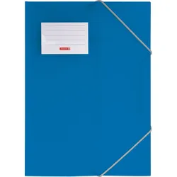BRUNNEN Sammelmappe FACT! DIN A4 azur transparent