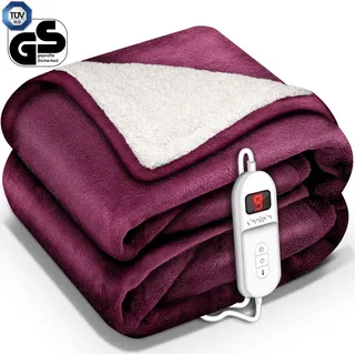 160 x 120 cm Weinrot