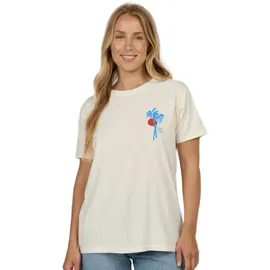 Salty Crew Geo Palm Bf T-Shirt off white Gr. M