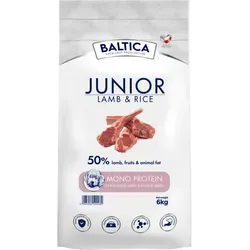 BALTICA Futter mit Lamm und Reis Junior große Rassen 6kg