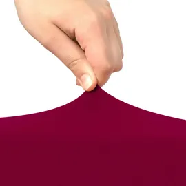 Beautissu Stehtischhusse Bordeaux Ø60-65 cm