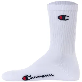 Champion Unisex Funktionssocken 6er Pack Weiß 43-46