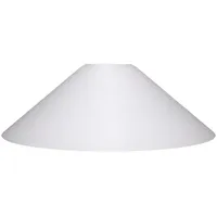 H4L Schusterschirm Vestaschirm weiß matt Ø 250mm Lampenglas Ersatzglas