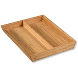 KESPER Besteckkasten, Material: Bambus, Maße: 35 x 43 x 5 cm, Farbe: Braun | 58086 13