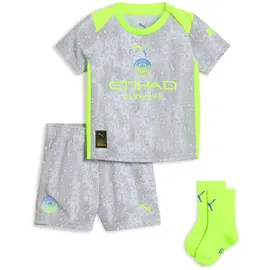 Puma Manchester City Ausweichtrikot Kit 25/26 blau Kinder Gr. M