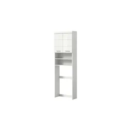 xonox.home Waschmaschinenschrank Scout 63 x 191 x 24 cm Weiß