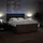 vidaXL Boxspringbett 180 x 200 cm Dunkelbraun