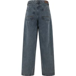 URBAN CLASSICS Bequeme Jeans URBAN CLASSICS "Urban Classics Ladies Tapered Baggy Jeans", Damen, Gr. 34, Normalgrößen, dirty washed, 100% Baumwolle, unifarben, Jeans