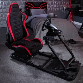 X Rocker XR Racing Chicane Kunstleder Rot