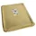Papstar 90 Servierplatten, Pappe, PET-beschichtet eckig 34 cm x 45,5 cm gold