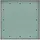 Upmann Revisionsklappe Aluminium 300x300mm grau/silber