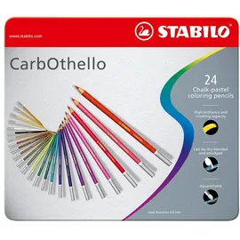 Stabilo CarbOthello Kreidestifte farbsortiert 24 St.