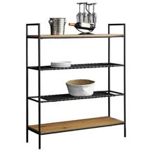 SalesFever Bücherregal 40 x 30 x 180 cm Beige
