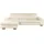 Set One by Musterring Ecksofa, beige (natur), SET ONE BY MUSTERRING, Sofas, B/H/T: 307cm x 86cm x 195cm, Cord, Ottomane links, Sitzhöhe 49cm,Sitztiefenverstellung im 3-Sitzer,Kopfteilverstellung,Bettfunktion,Bettkasten, 88% Polyester;12% Polyamid, Ecksofa, Kopteil verstellbar,
