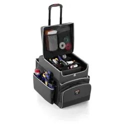 Rubbermaid QUICK CART Reinigungswagen, eleganter Trolley, grau, Mobiler Reinigungskoffer ist ideal für Housekeeping-Dienste, Wartungsdienste etc, Kapazität: 30 lb / 13,61 kg