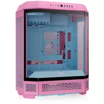 Thermaltake The Tower 600 Mid Tower Chassis | Hidden Connector | Bubble Pink