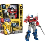 Hasbro Transformers: Rise of The Beasts Buzzworthy Bumblebee Figur Studio Series 102BB Optimus Prime 16 cm